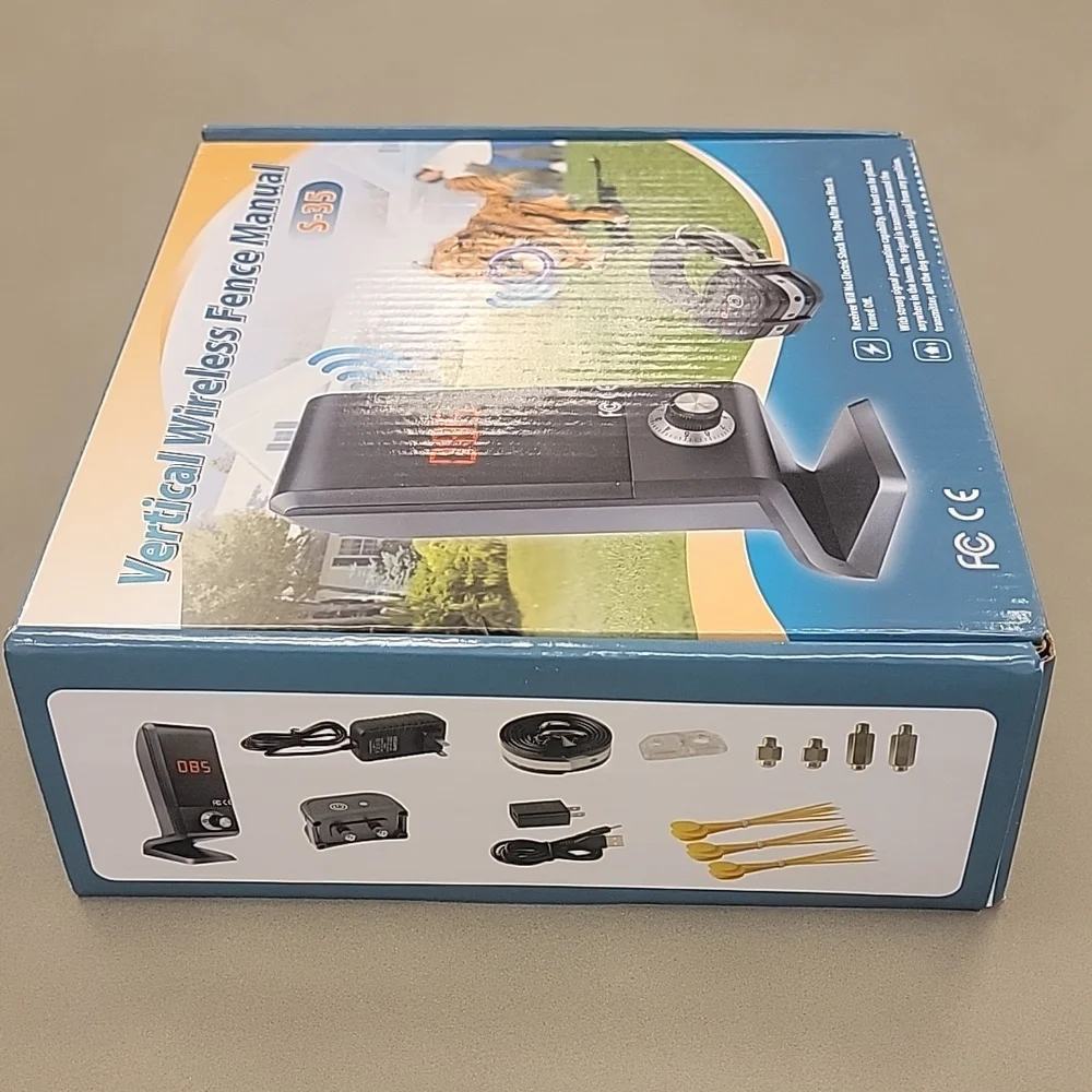 Vertical wireless Fence Manuel S-35